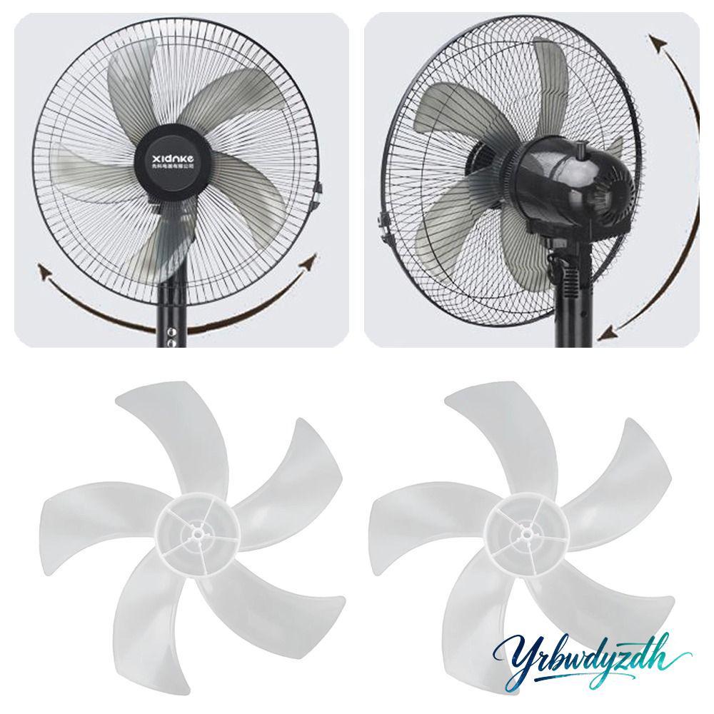 YRBWDYZDH Five Blades Fan, Slow Noise Plastic Fan Blade, Durable Big Wind Leaf Floor Fan for Pedestal Fan Table Fan Wall Fan