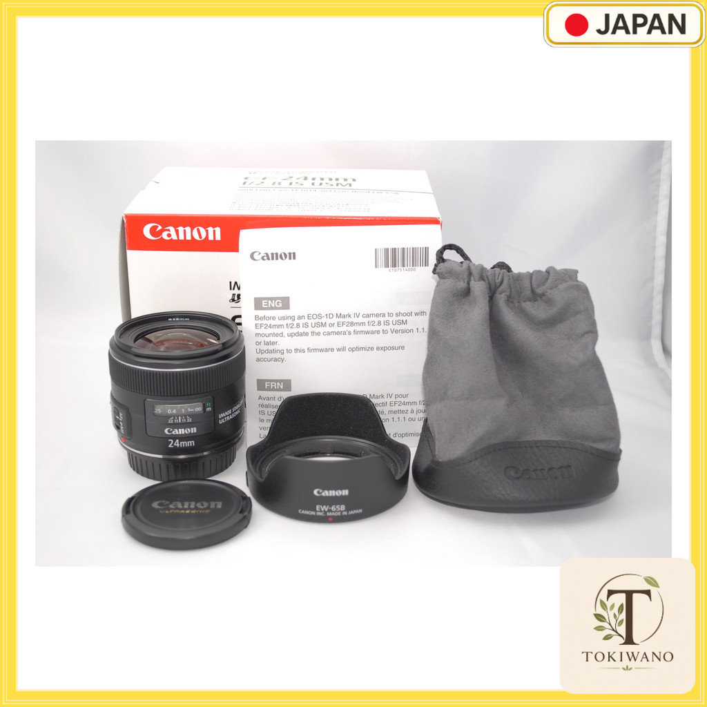 Canon EF24mm F2.8 IS USM Prime Lens (Compatible with Full-Frame Cameras)