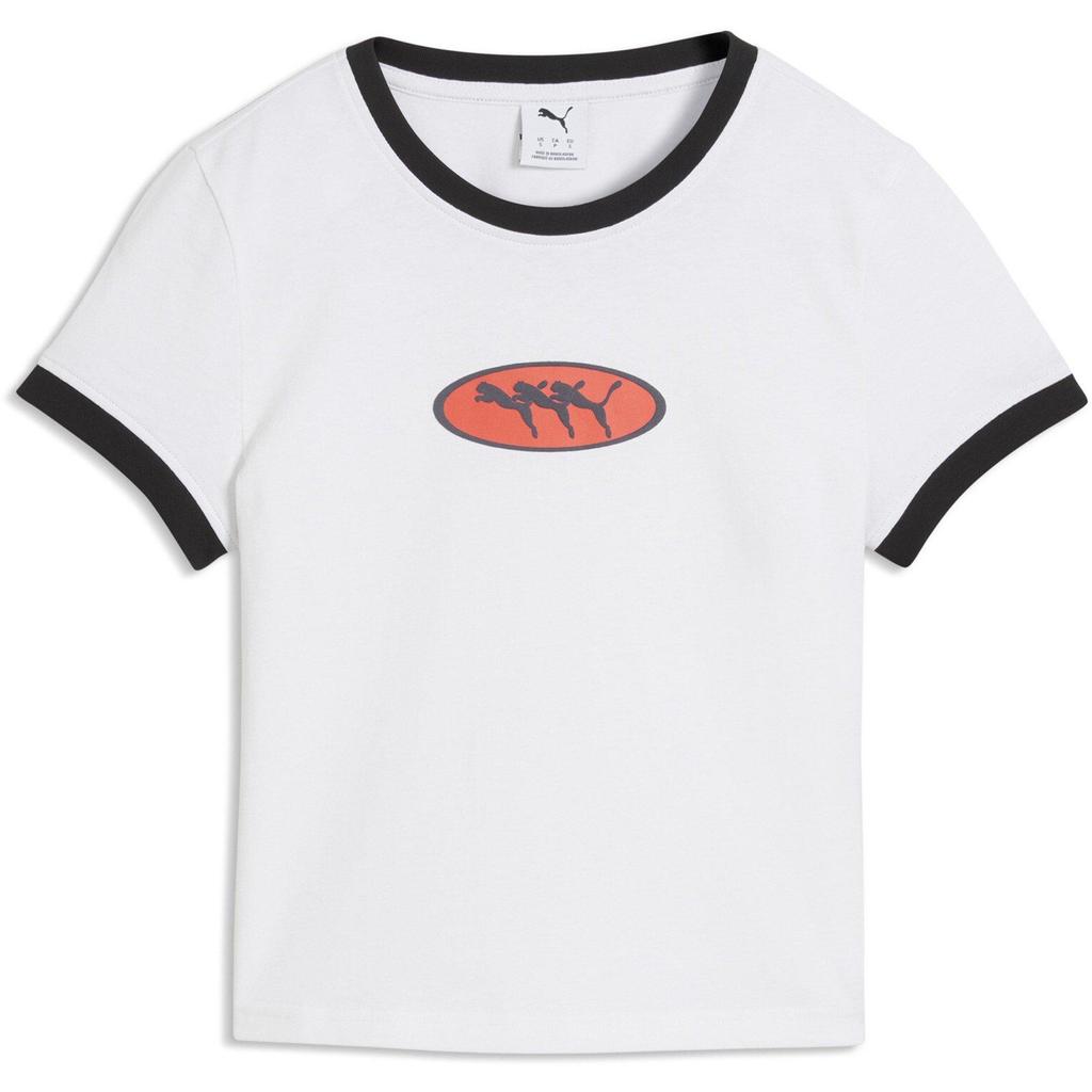 Puma Womens Women's FUTURE.ARCH T-Shirt (Puma White) - Sports Direct