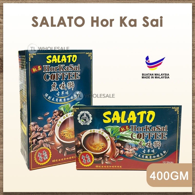 【𝙏𝙇】PENANG SALATO HOR KA SAI COFFEE 槟城虎咬狮 400g