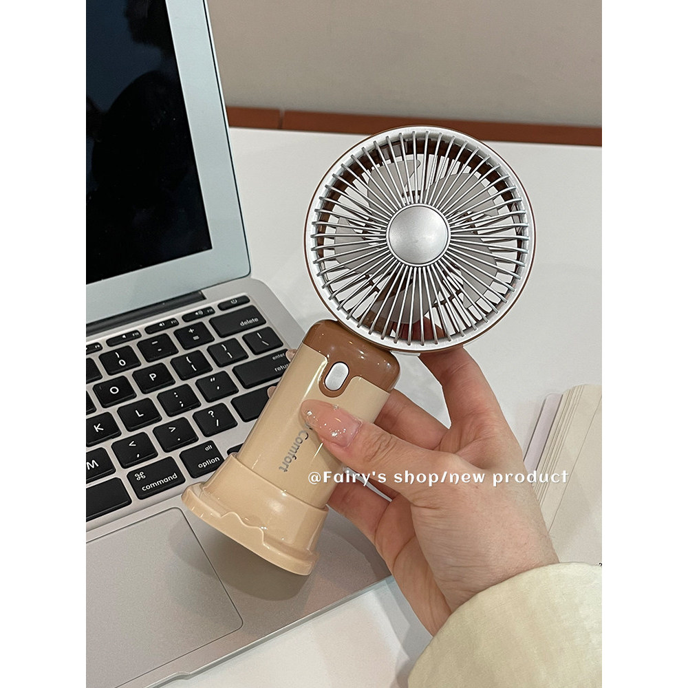 mini kipas aircond mini kipas usb kipas mini Handheld Small Fan Cute Portable Portable USB Charging Fan Summer 2025 New Style Office Dormitory Desktop