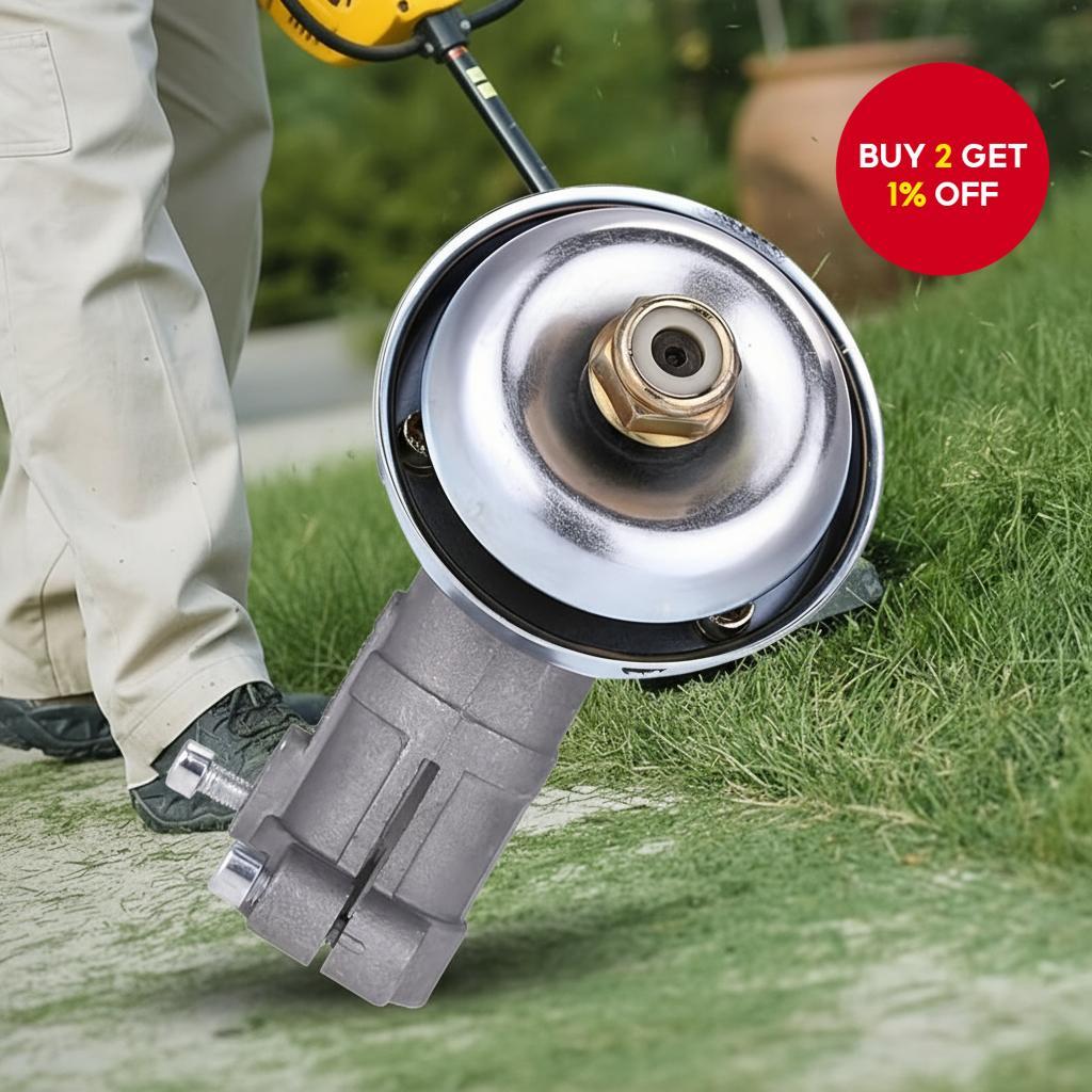  Durable 26mm/28mm Metal Gearbox Replacement Head for Lawn Mowers, Brush Cutters, and Grass Trimmers – One-Piece Design  Kepala Ganti Kotak Gear Logam 26mm/28mm Tahan Lasak untuk Mesin Rumput, Mesin Potong Rumput, dan Pemangkas Rumput – Reka Bentuk Satu