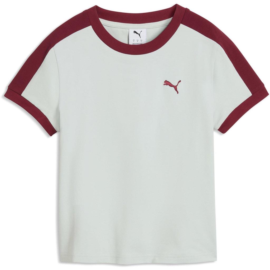 Puma Womens Women's Slim Fit T-Shirt (De Mint/Glow) - Sports Direct