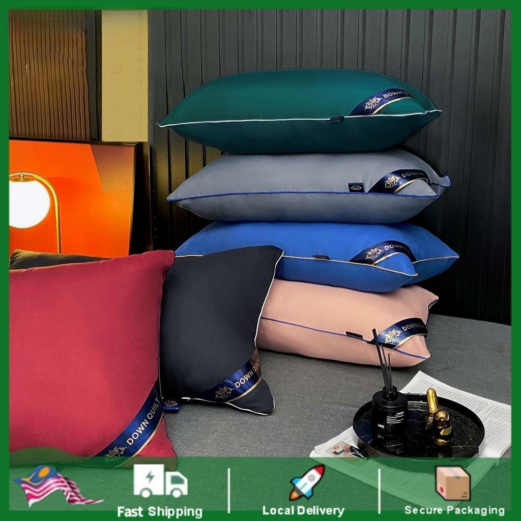 1KG Hilton Pillow Bantal Tidur Cotton Tebal & Empuk | Bantal Hotel Kualiti Premium Untuk Tidur Nyenyak Setiap Malam