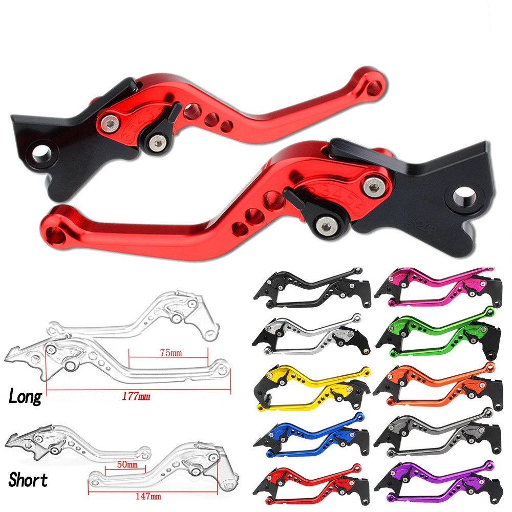 Long & Short For Triumph SPEED TRIPLE 2004-2007 TIGER 1050 Sport 2007-2015 THRUXTON 2004-2015 Motorcycle Brake Clutch Levers