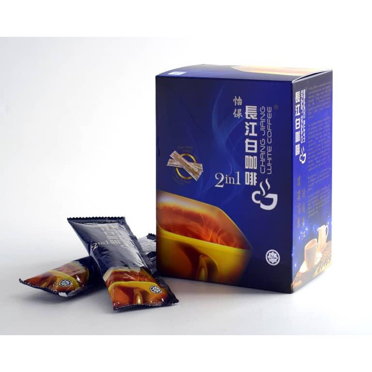[Stok Sedia di Singapura] Kopi Putih 2-dalam-1 Penang Chang Jiang 30g×10's - HALAL