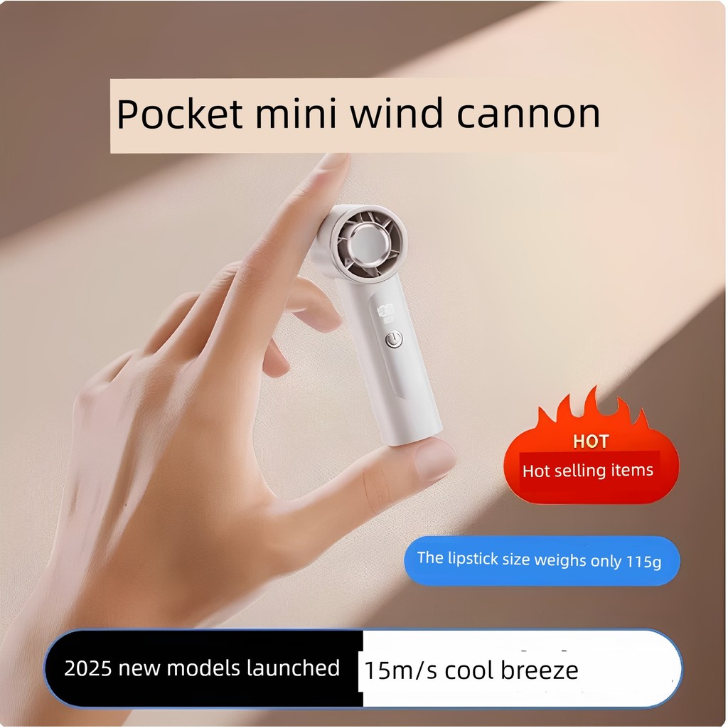 kipas usb kipas mini mini kipas aircond 25 New Style Handheld Small Fan Ultra USB Mini Pocket Portable Portable Cooling Handy Tool Summer Outdoor Brushless