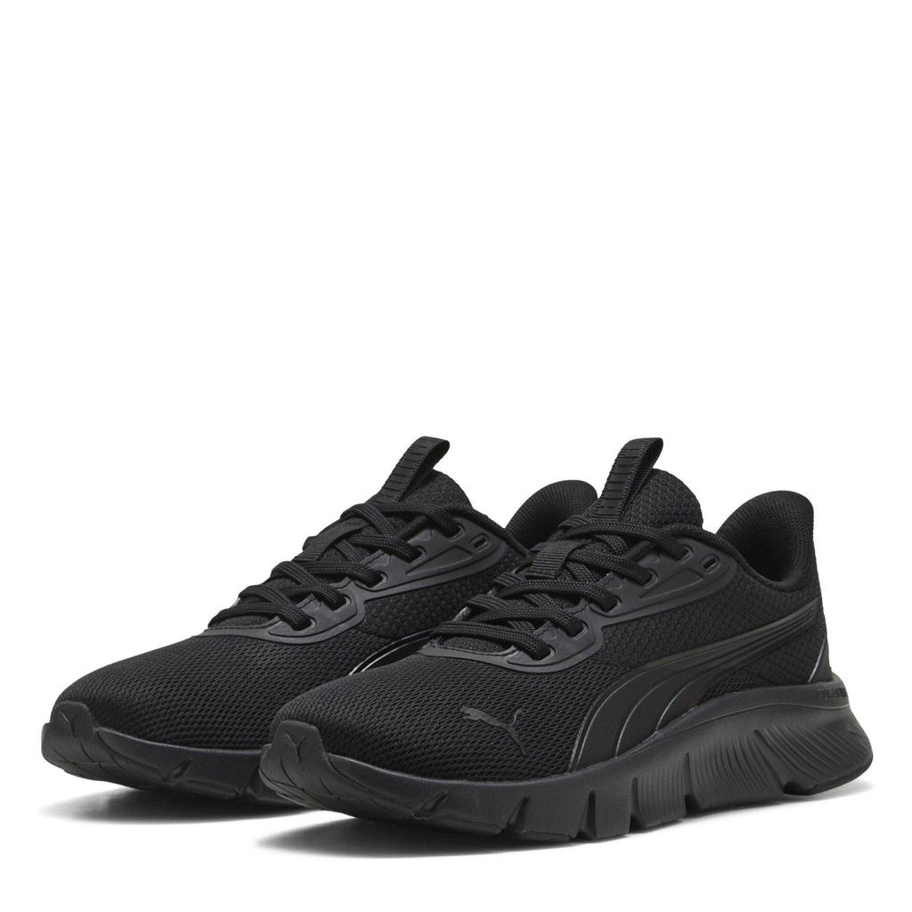 Puma Junior Boys FlexFocus Lite Junior Shoes (Puma Black-Gray) - Sports Direct