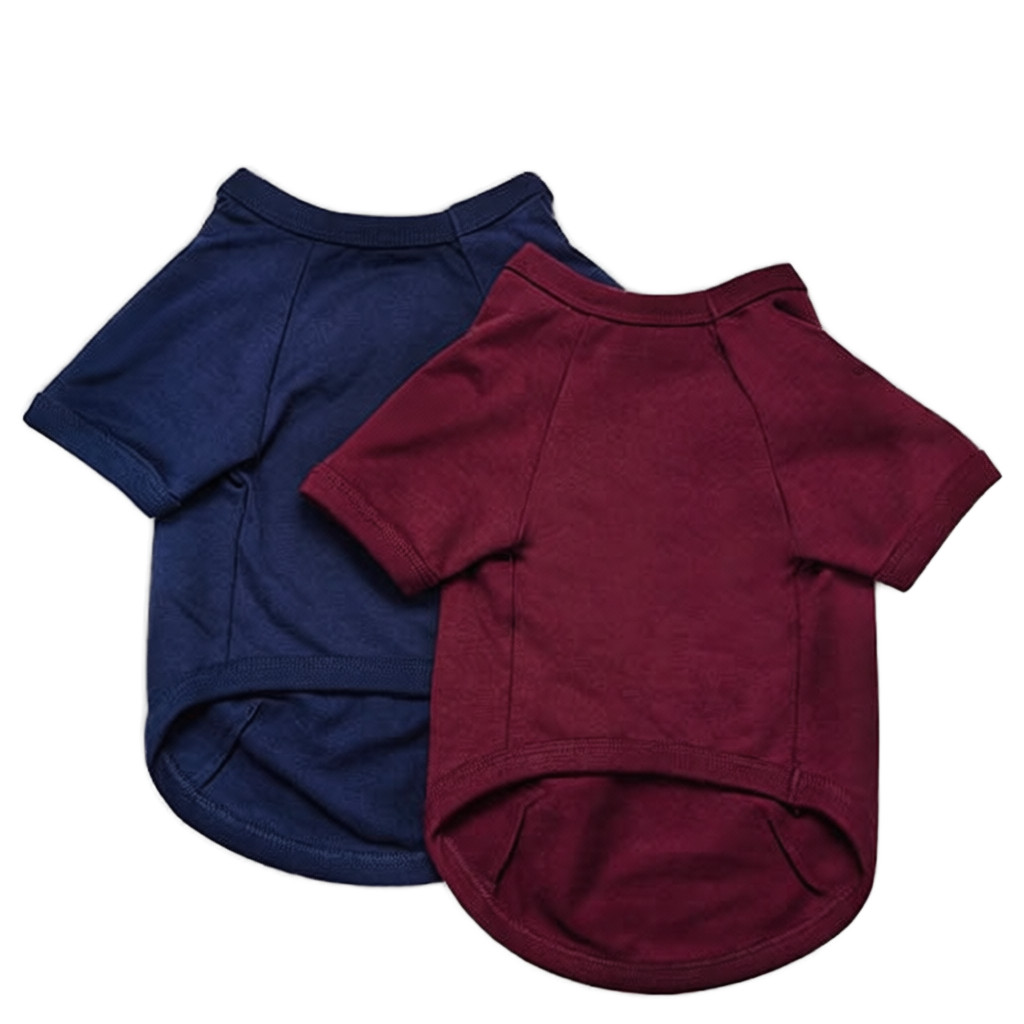 Pet Vest Cotton High Quality Dog Vest T-shirt cat Fashion Clothes Customized Logo Classic All Seasons Shirts Print Sustainable