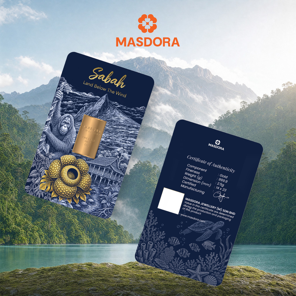 MASDORA 999.9 Gold Bar 2.50GM ~ Sabah | The Tip of Borneo&hellip;