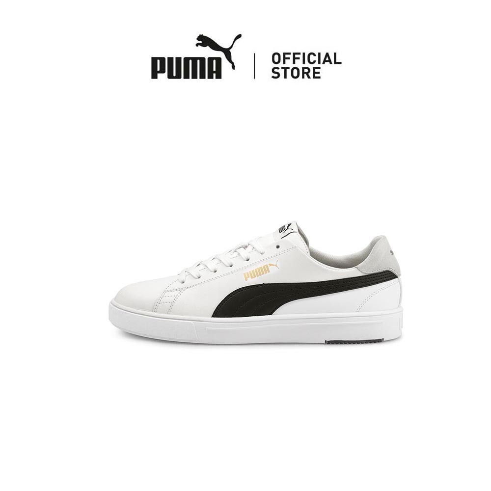 PUMA Unisex Serve Pro Lite Sneakers (White)