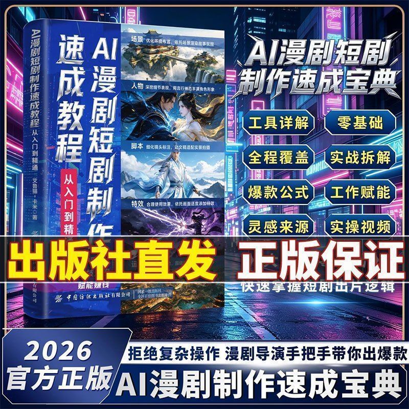 【】AI漫剧短剧制作速成教程豆包AI从入门到精通AI变现
