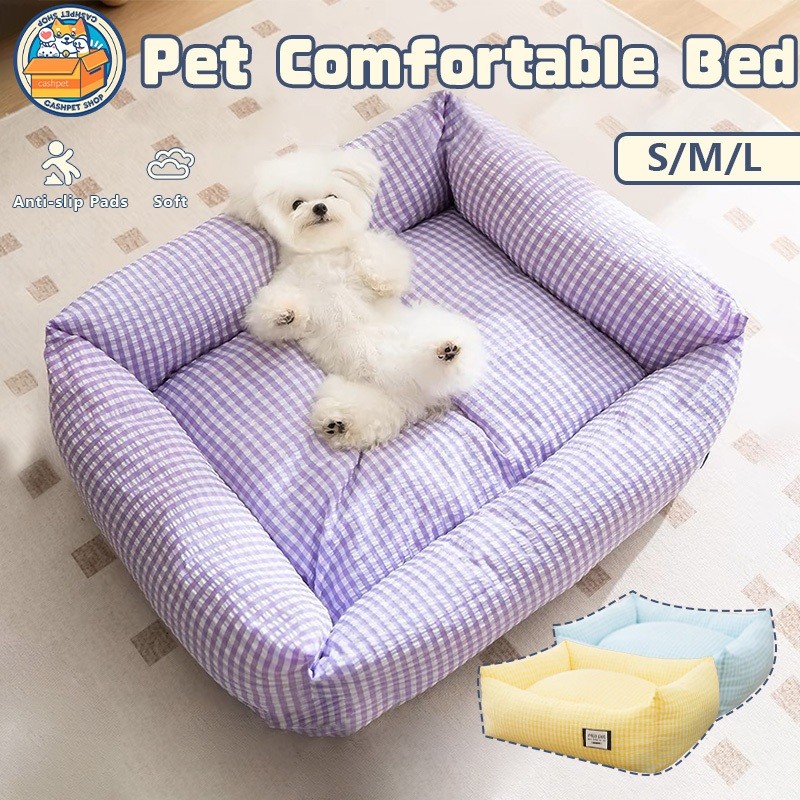 Cat Bed Washable Soft Nonskid Bottom Pet Bed Puppy Bed For Dog 猫狗宠物床