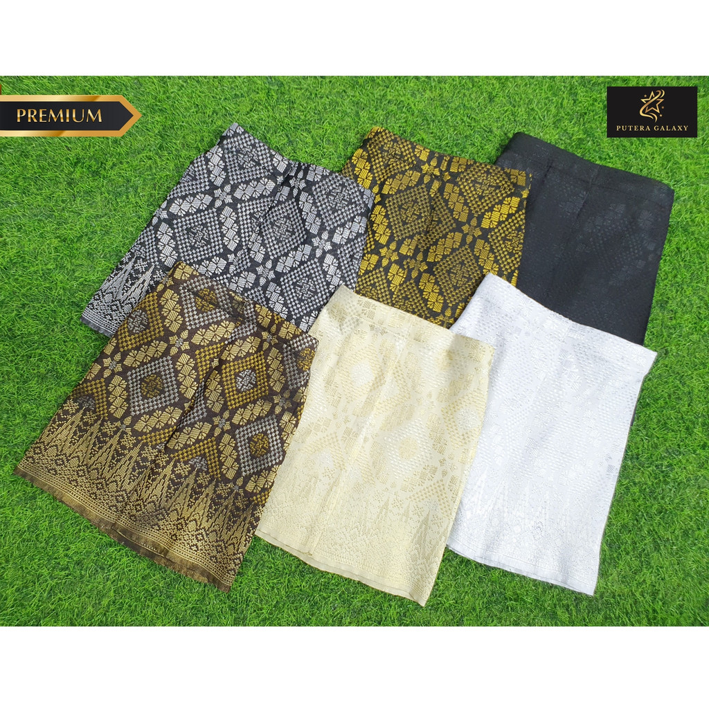 Samping Budak Royal Premium Saiz XS hingga XL | Siap Jahit | Sampin Raya