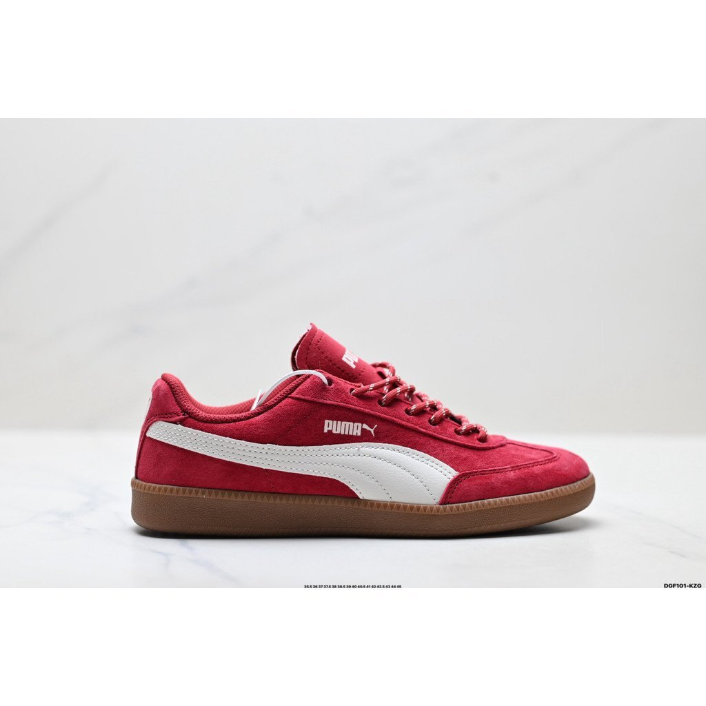 Puma shoes/Puma 9-T Suede Men Women German Training shoes Skateboard shoes Classic Sneakers Casual shoes European American Retro Sneakers Breathable QMHR