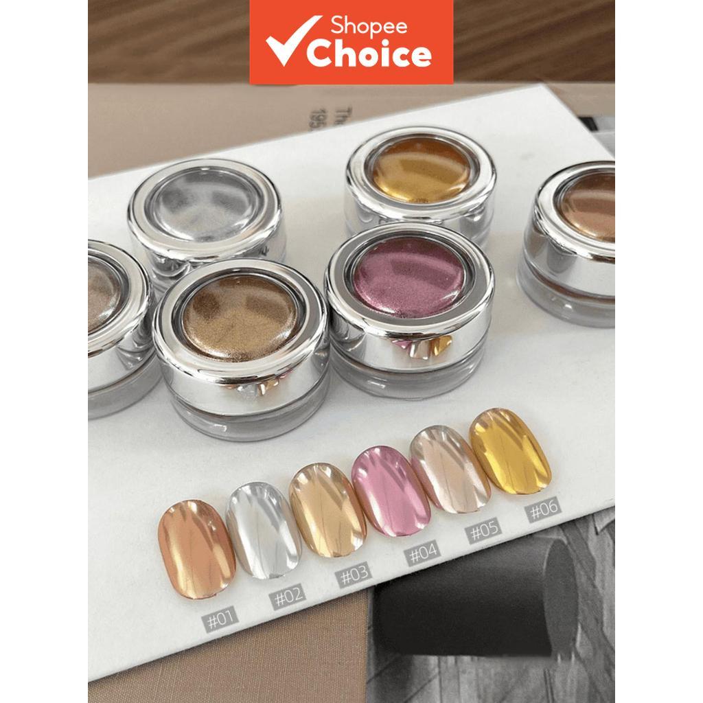 Holographic Mirror Chrome Nail Powder For Nail Art Decoration Serbuk Kuku Holografik Cermin Krom Untuk Hiasan Seni Kuku