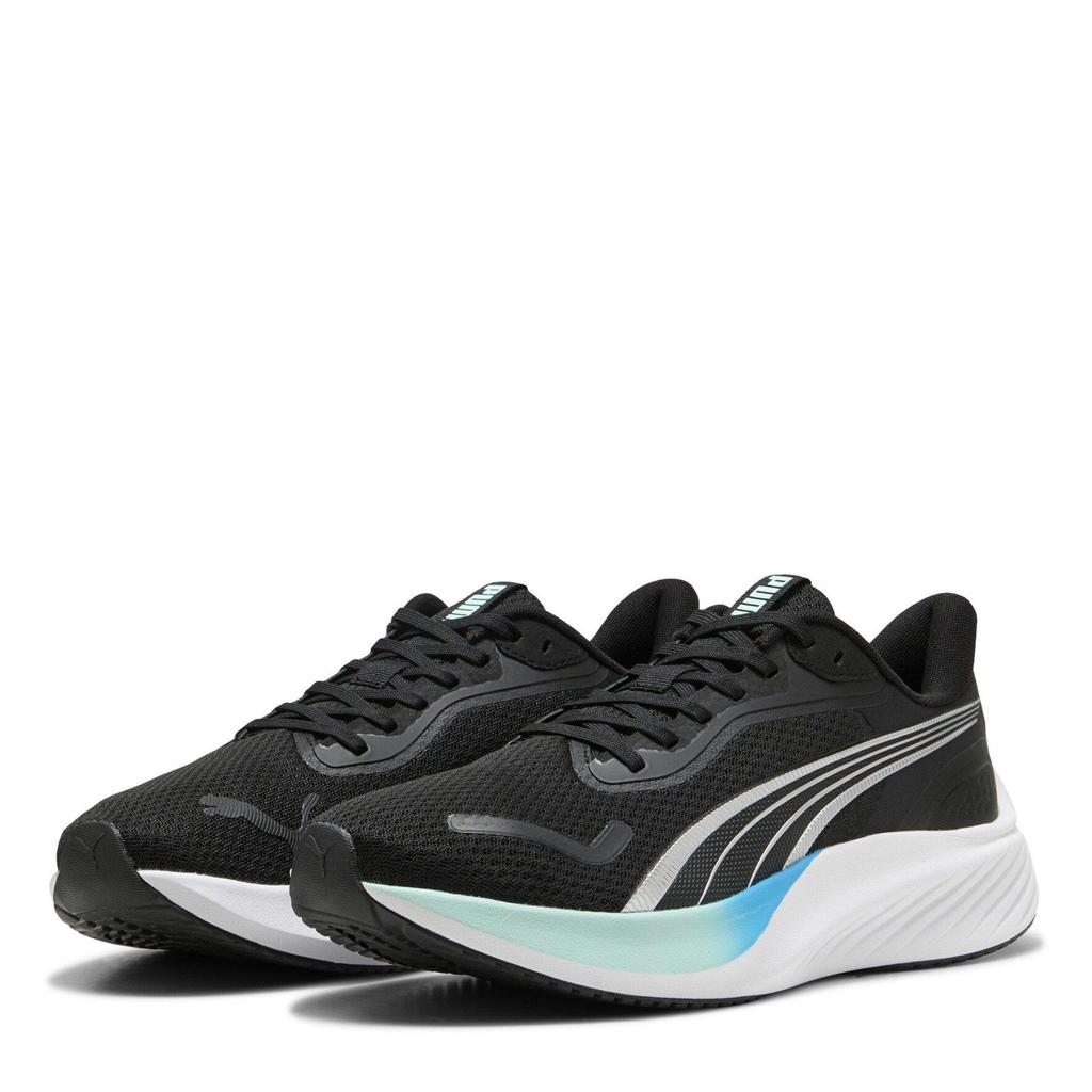 Puma Mens Pounce Lite Mens Running Shoes ( Black/Blue) - Sports Direct