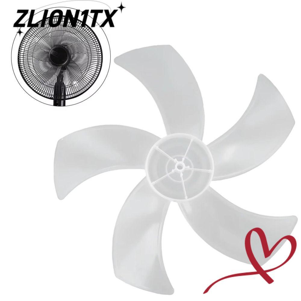 ZLION1TX Five Blades Fan, Big Wind Plastic Fan Blade,  Slow Noise Leaf Floor Fan for Pedestal Fan Table Fan Wall Fan