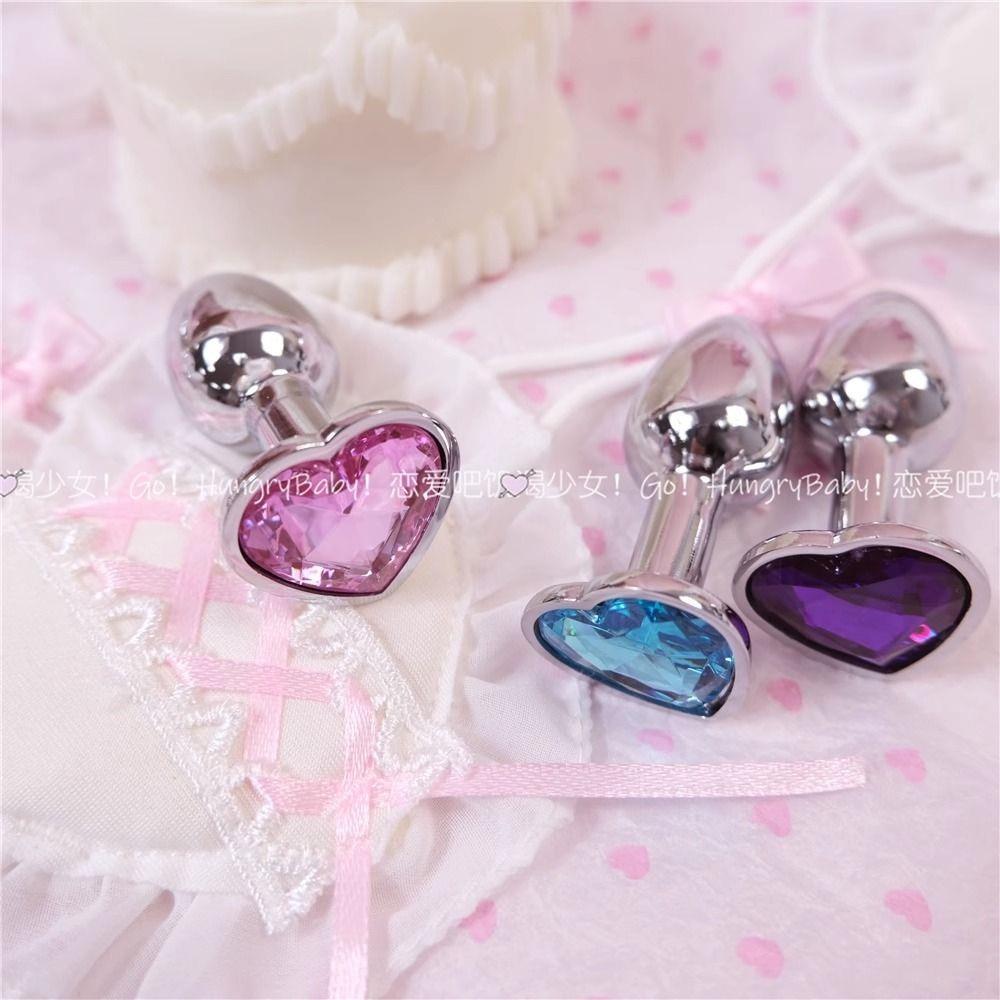 Love It!Gemini * Heart Diamond Pink Purple Accessories Novice Small Backyard Expansion Teeth ##恋吧!Gemini * Heart Diamond Pink Purple Accessories Novice Small Backyard Expansion Teeth