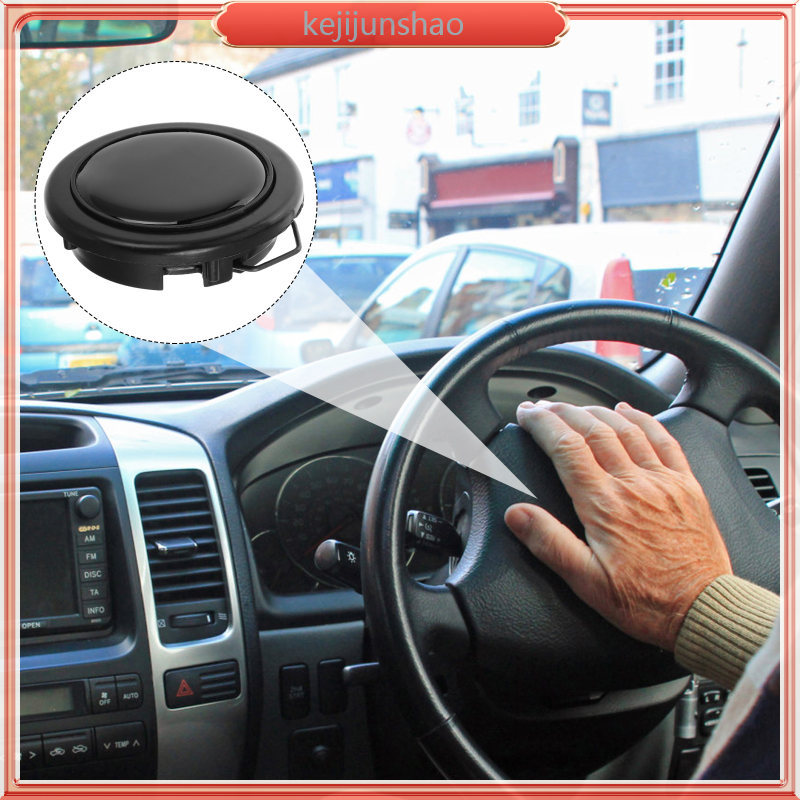 💍 Butang Horn Stereng Plastik Hitam Untuk Kereta