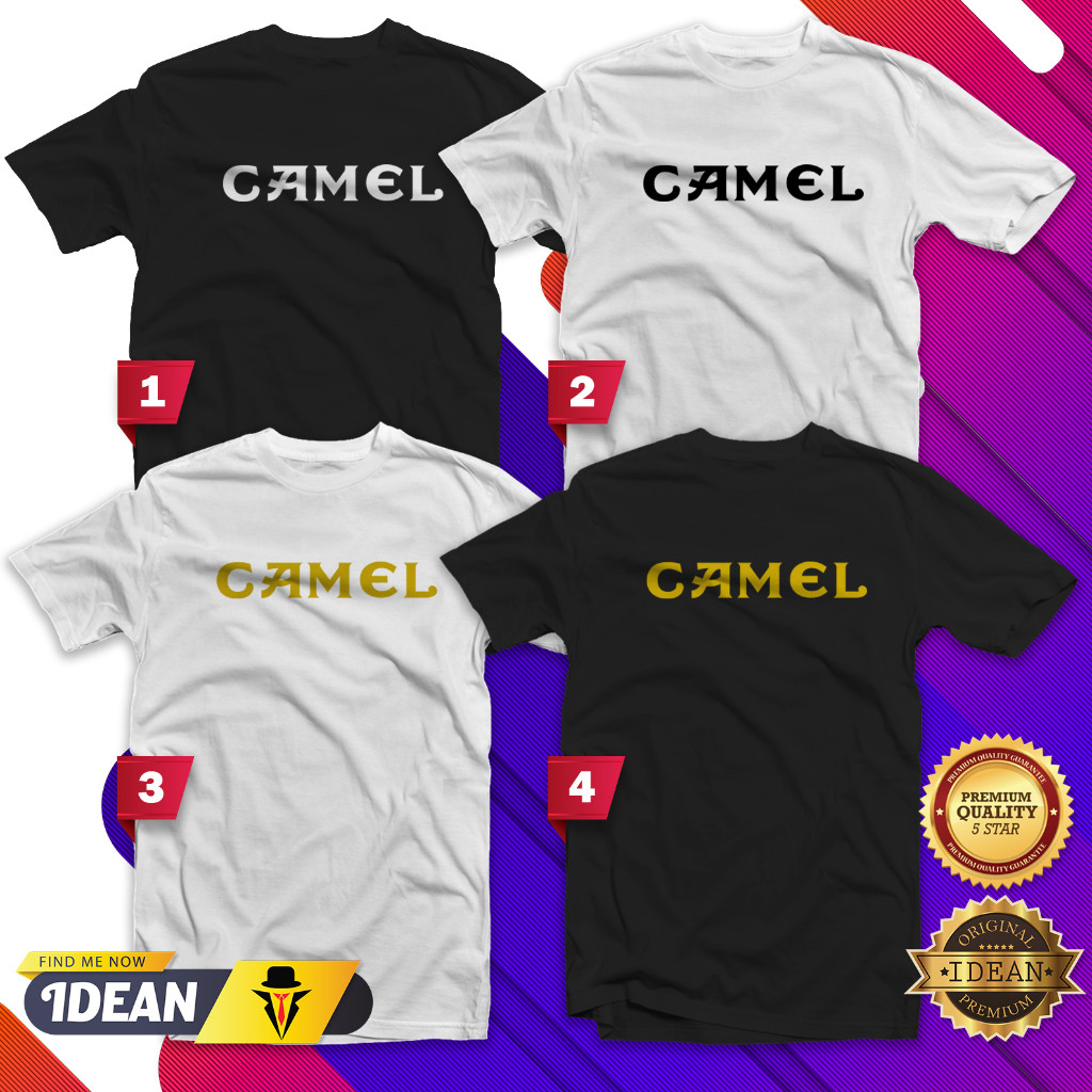 CAMEL T-Shirt Premium Men Women Soft Cotton Baju Unta t shirt Brand Clothing Tee Clothes Wear Tops wholesale Streetwear