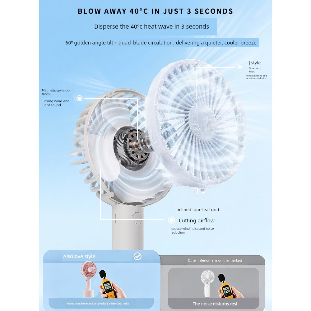 | 【kipas mini bateri tahan lama】 | kipas turbo mini 制冷小风扇 ✽Usb usb Sule Handy Tool Summer Cute Refrigeration Small Fan✩