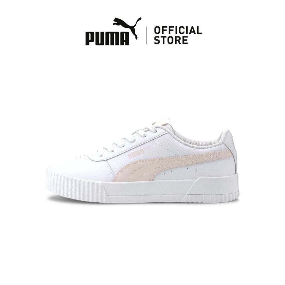 PUMA Carina Leather Women's Shoes (White)