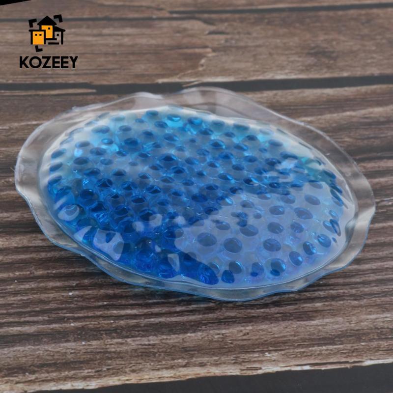 KOZEEY Reusable Gel Bead Ice Pack Bag Hot Cold Therapy Wrist Leg Cold Pack Compress