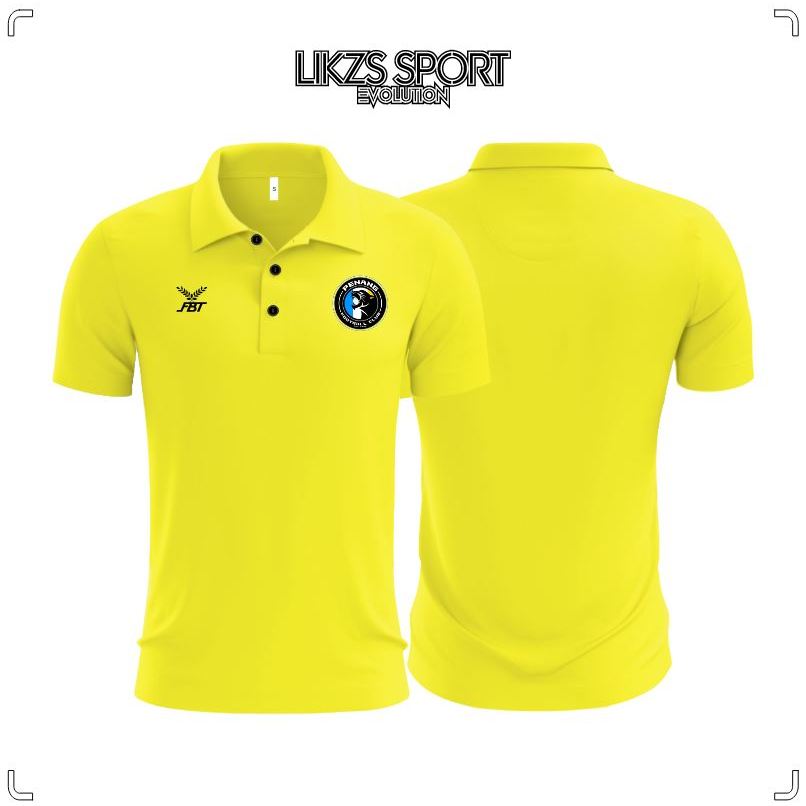 LIKZS X Pulau Pinang FC Travel Jersey DX1- FBT Football Futsal Polo Team Wear Apparels Microfiber Baju Berkolar Penang