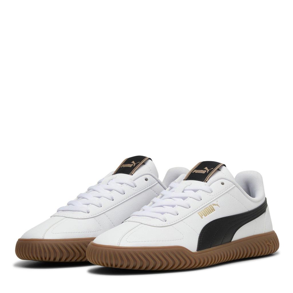 Puma Mens Club Kayzer Mens Sneakers ( White/ Black) - Sports Direct
