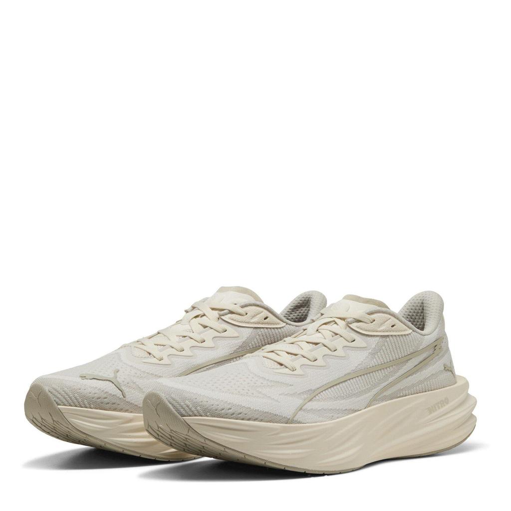 Puma Mens Deviate Pure Nitro Mens Running Shoes (Alpine Snow-Wht) - Sports Direct