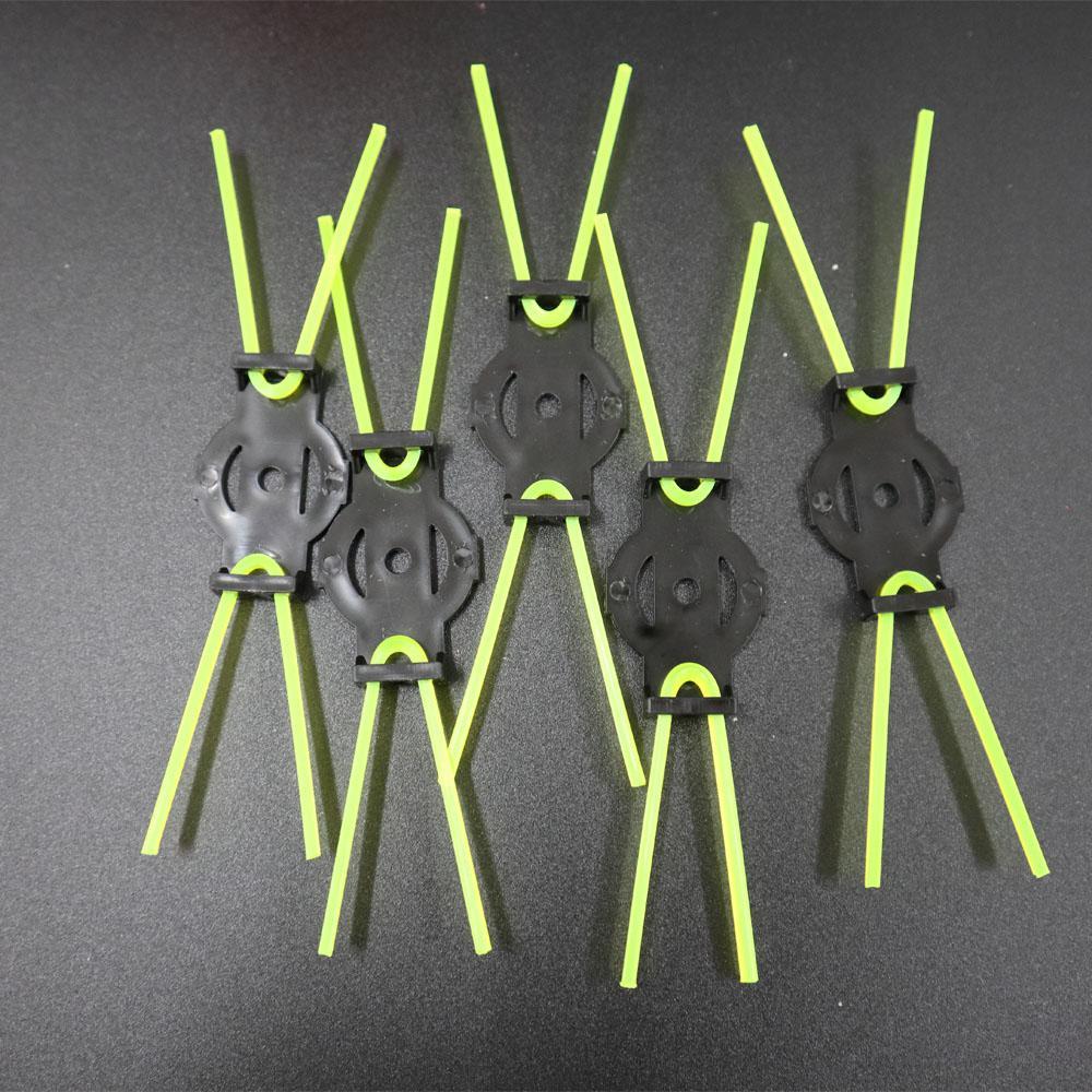 5 Batang Mata untuk Mesin Potong Rumput Kubur Jenis Nilon Portable Grass Cutter Trimmer Tool Hardware
