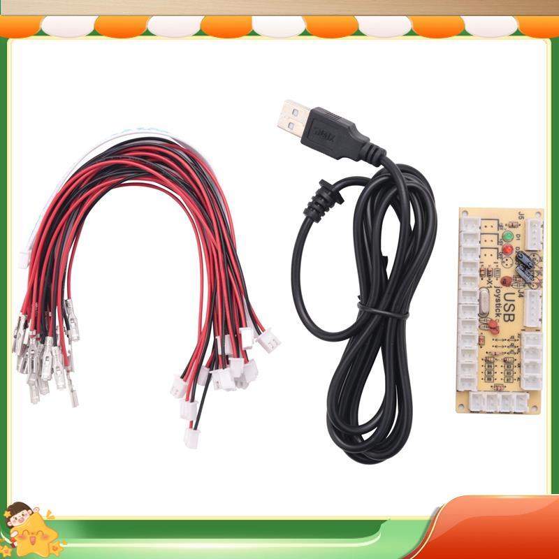 Zero Delay Game Usb Encoder Pc To Joystick For Mame & Retropie Projects Parts