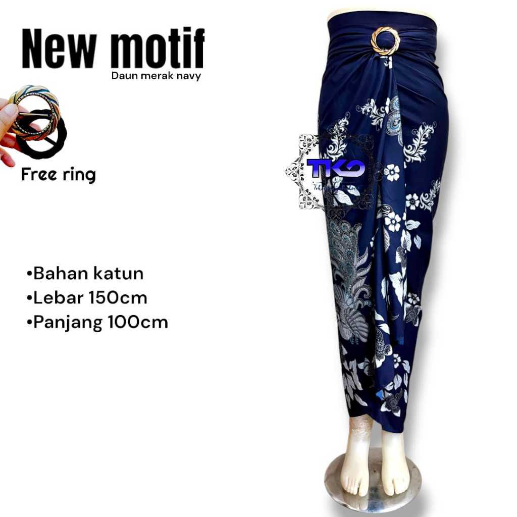 Must Have Modern Batik Wrap Skirt Women's Instant Invitations Work/ Durable Essential - Image 3