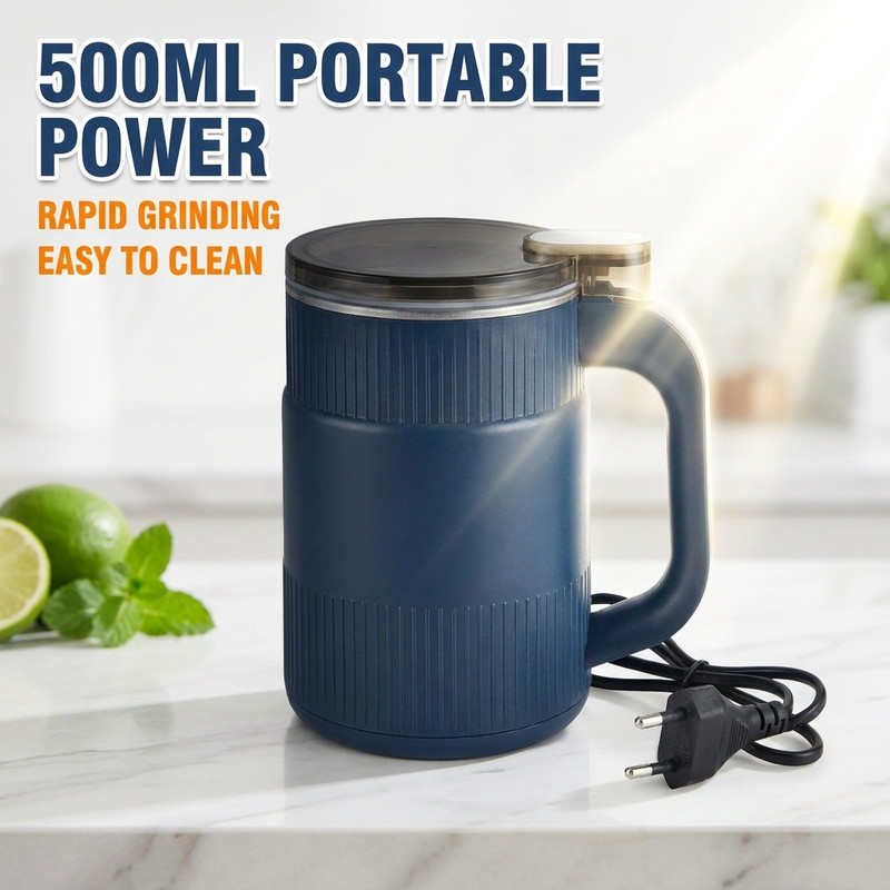 【COD】Mesin Kisar Elektrik 500ml Pengisar Mini Electric Grinder Blender Serbaguna Spice Coffee Bean Rempah Dapur
