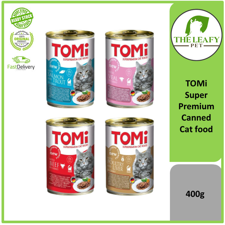 Tomi Super Premium Cat Canned Food - 400g