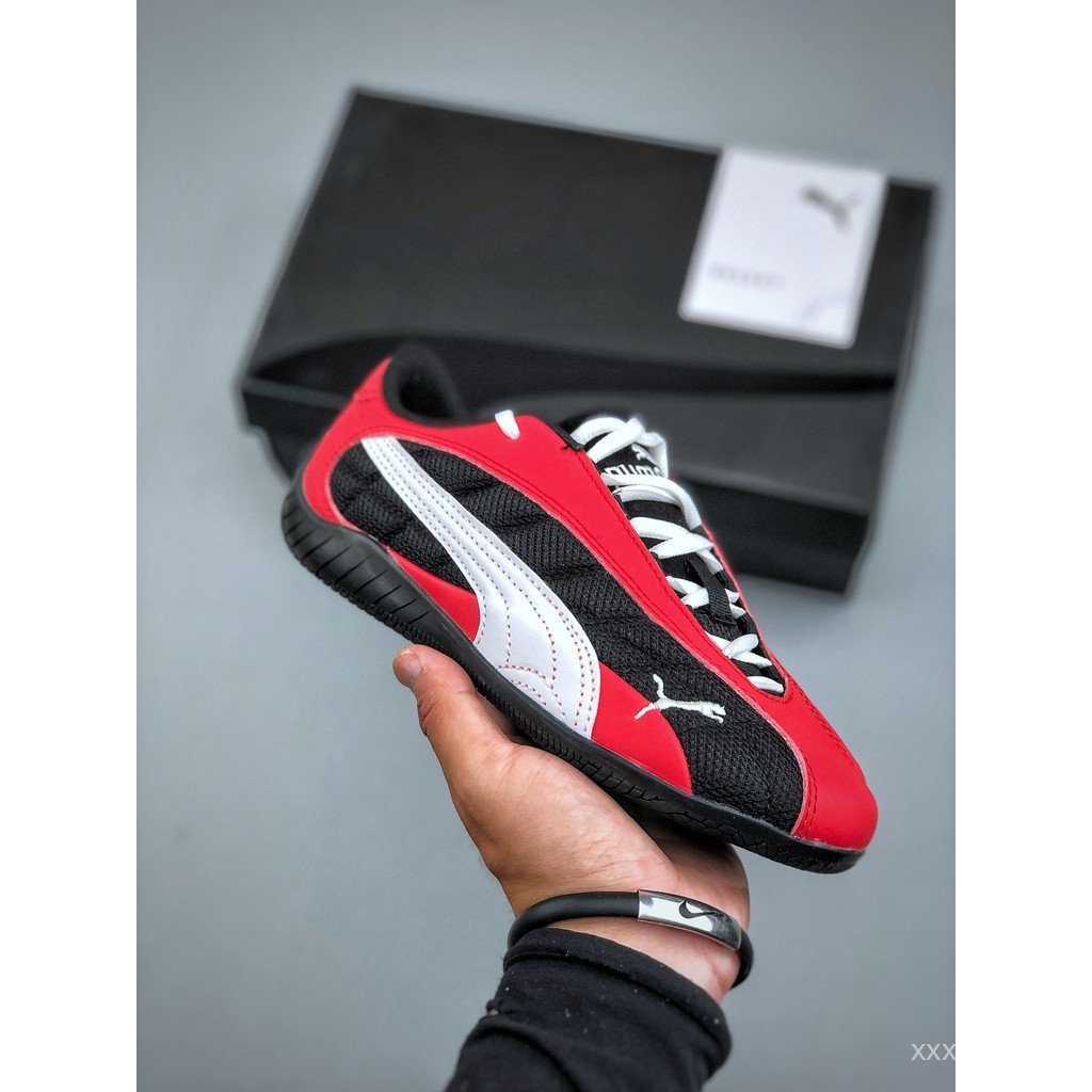Puma shoes/Puma Speedcat Plus Racing Running shoes Fitness shoes Jogging shoes Breathable Wear-Resistant Joint Simple 9DPW