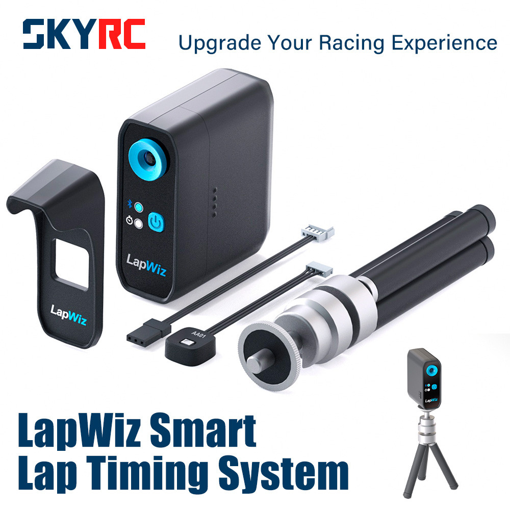 SKYRC LapWiz Professional IR RC Lap Timer Multi-Car ID Mgmt Screen Cast Voice Prompt OTA Upgrade for Mini-Z 1:10 RC Racing