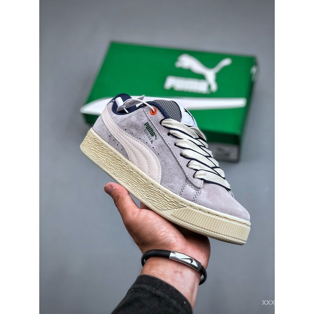Puma shoes/Puma Suede XL Skate Men Women Sneakers Flat shoes Classic Sneakers Breathable Japanese Style Japanese Style B7FS