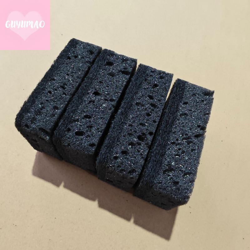 [guyumao] Bla Seaweed Kitchen Cleaning Sponge Non Sti Oil Reusable Eco-Friendly for Dish Pot Bowl Home Cleaning