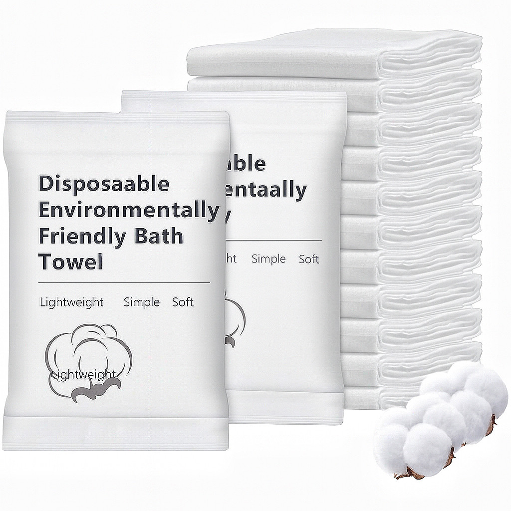 70*140 【Quality】Extra Large Disposable Bath Towel Thickened Portable Travel Hiking Camping Road Trips Tuala Mandi Besar