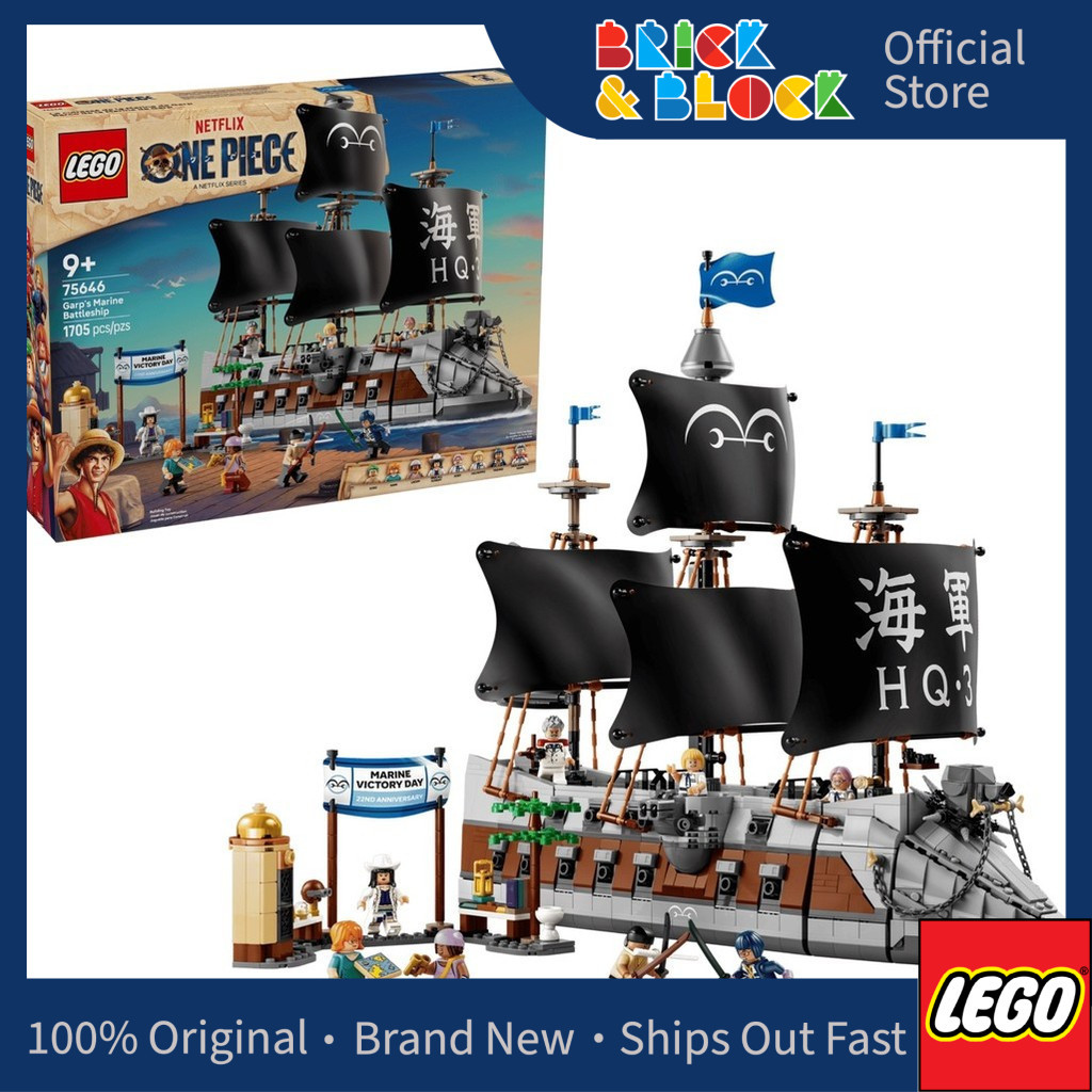 LEGO 75646 Garp's Marine Battleship | LEGO One Piece