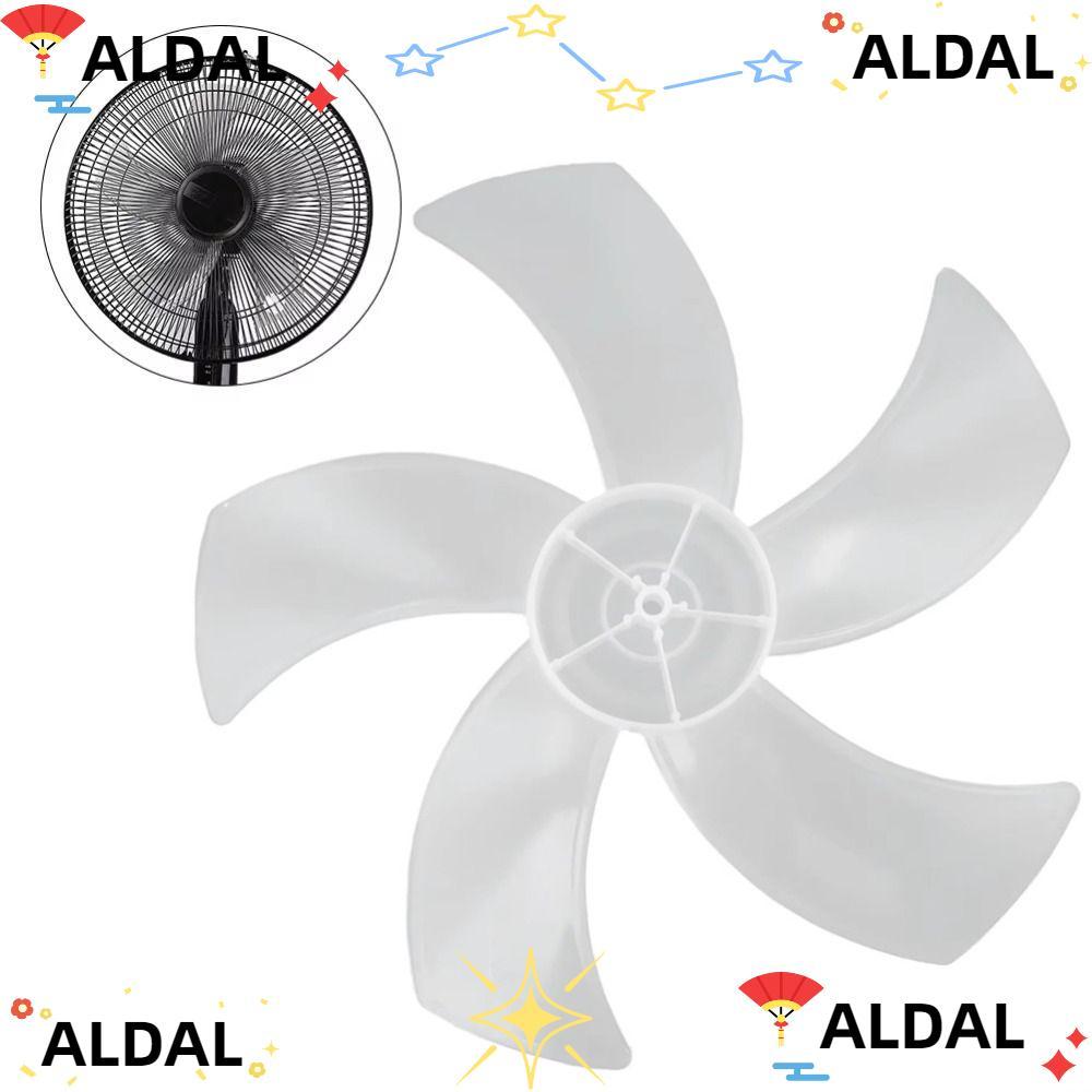ALDAL Five Blades Fan, Big Wind Slow Noise Fan Blade, Durable Plastic Fan Accessories for Pedestal Fan Table Fan Wall Fan