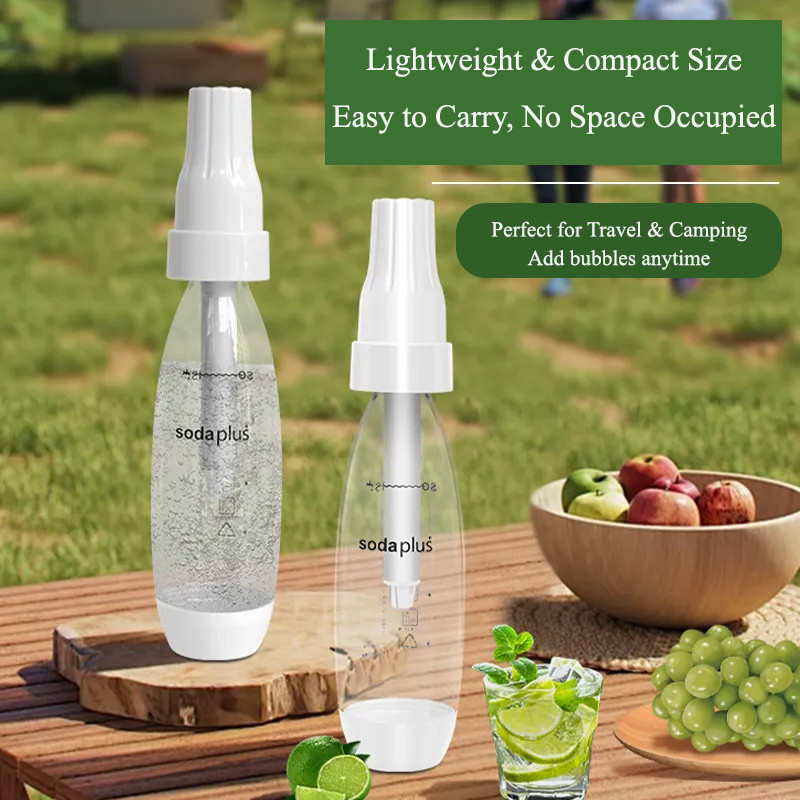 1L Portable Soda Water Maker Machine - Homemade Sparkling Water for Camping and Home Sparkling Water Maker 气泡水机
