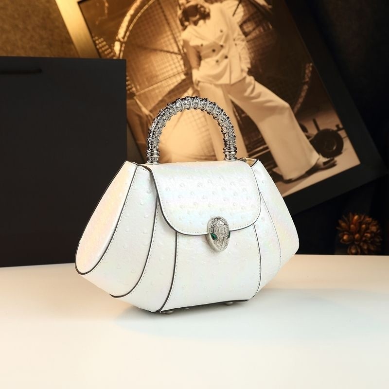 【Ayo】Luxury Ostrich Shell Bag Genuine Leather Multiway 2026 - Beg Kulit Asli Corak Unta Elegan