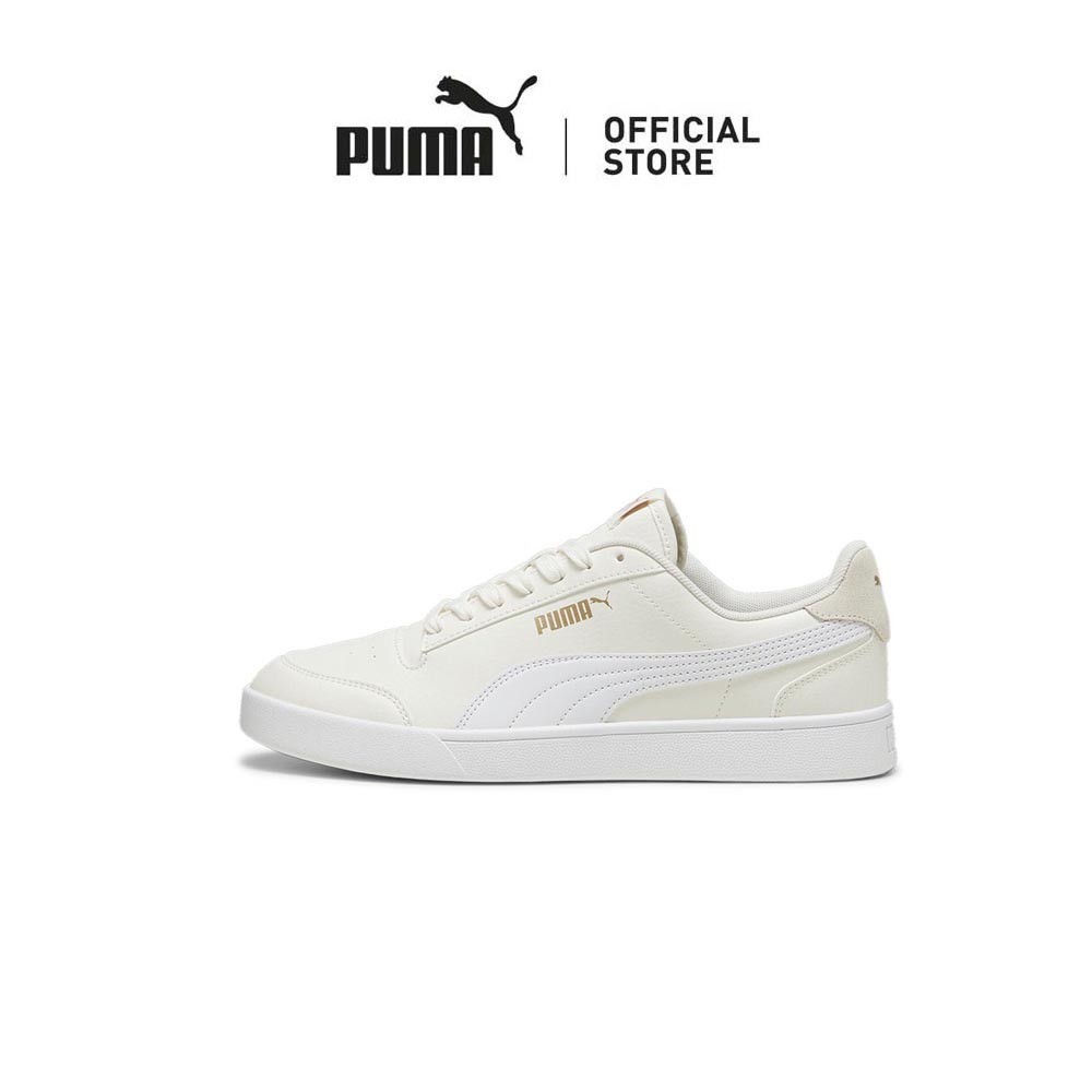PUMA Unisex Shuffle Shoes (Gold-White)
