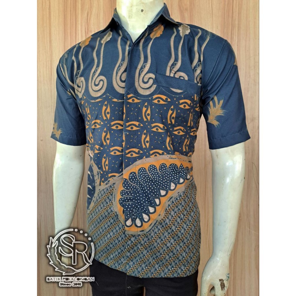 Quality Have KATUN Gus Azmi Syubbanul Muslimin Men's Batik Shirt Fine Cotton Hadroh Azzahir Hilwa Modern Santri Style - Image 2