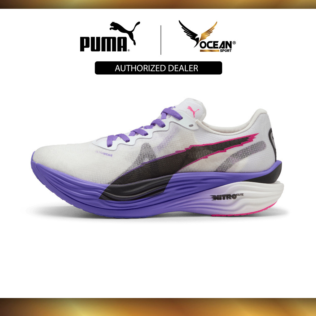 PUMA Deviate NITRO Elite 3 DIGITOKYO (PUMA White-Dark Amethyst)    31191701