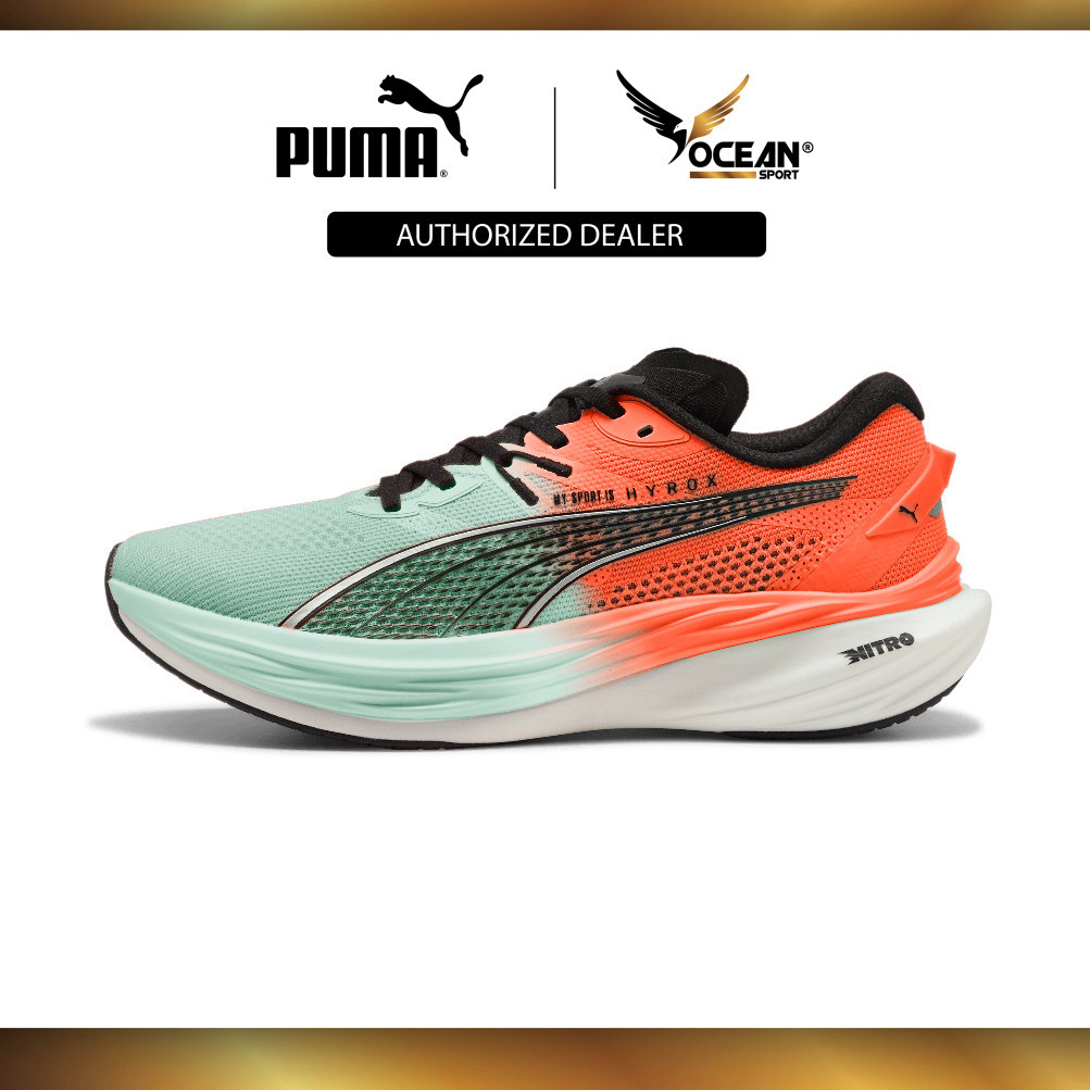 PUMA Deviate NITRO 3 HYROX AH25 Glowing (Red-Mint Melt)   31229301