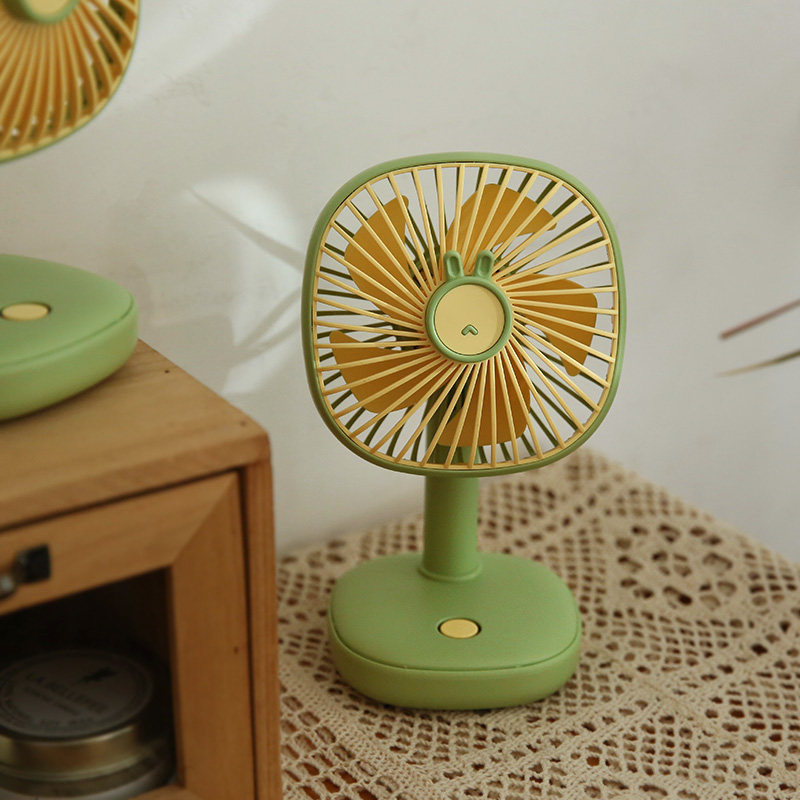 mini kipas aircond usb kipas mini mini kipas Avocado Silent Small Fan Rechargeable Desktop Desktop